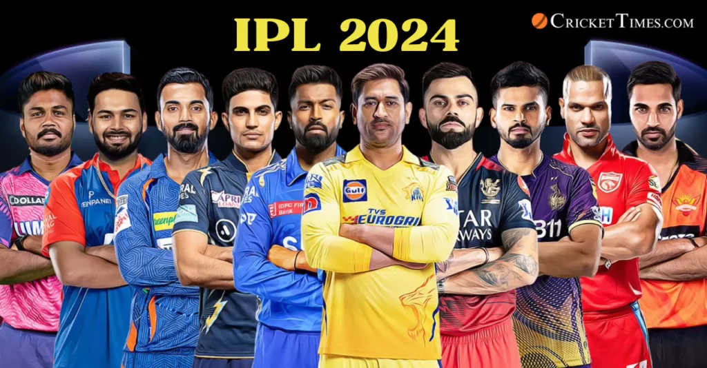 IPL 2024 Match Dates and Schedule