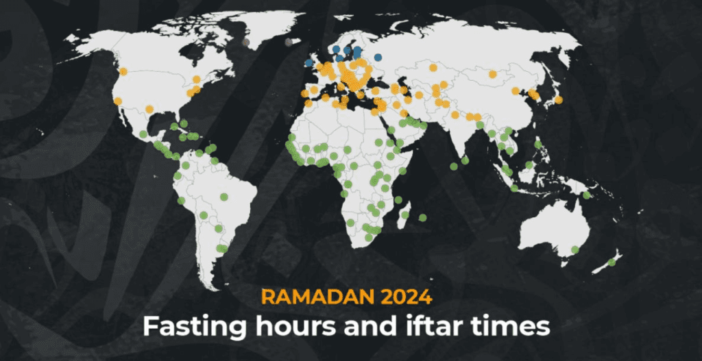 fasting hour and iftar time